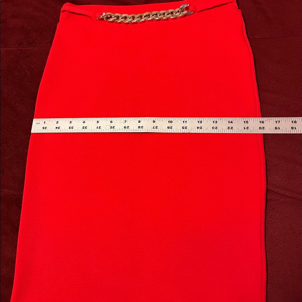 Red women skirt
